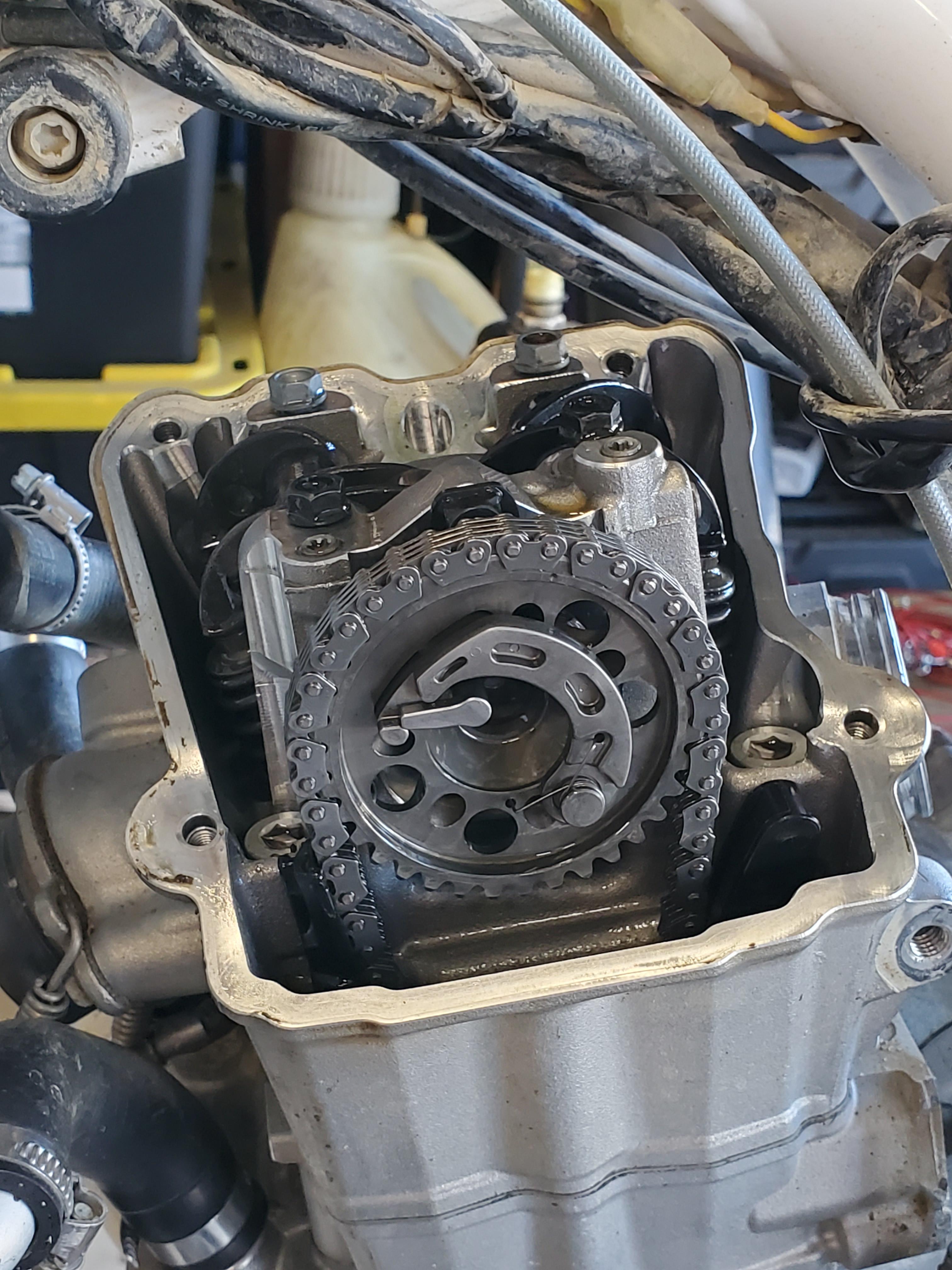 What causes timing chain hotsell to jump